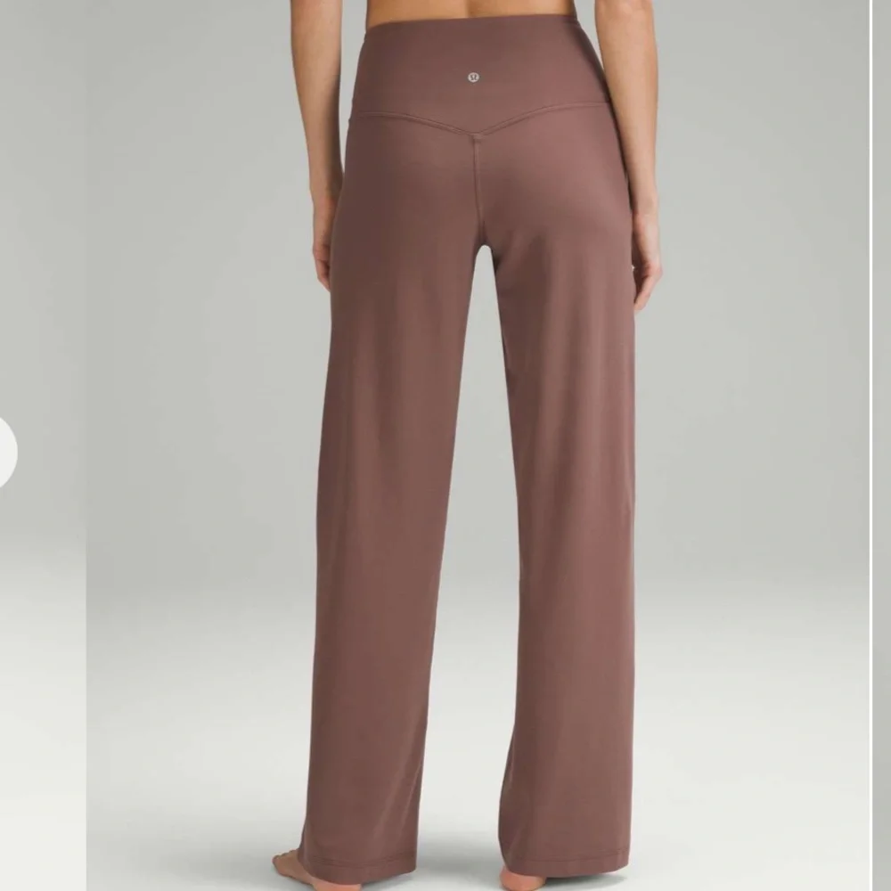 Lululemon Align High-Rise Wide-Leg Pant 31" Dark Oxide Size 2 Brown Small - Picture 2 of 8